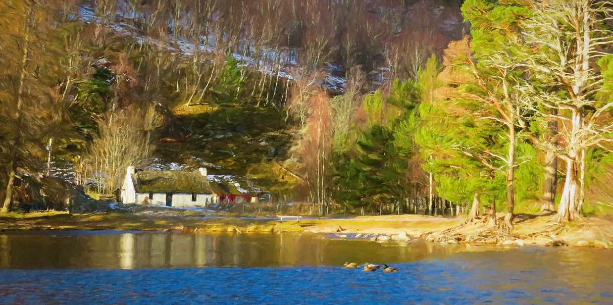 Cottage at Loch an Eilein