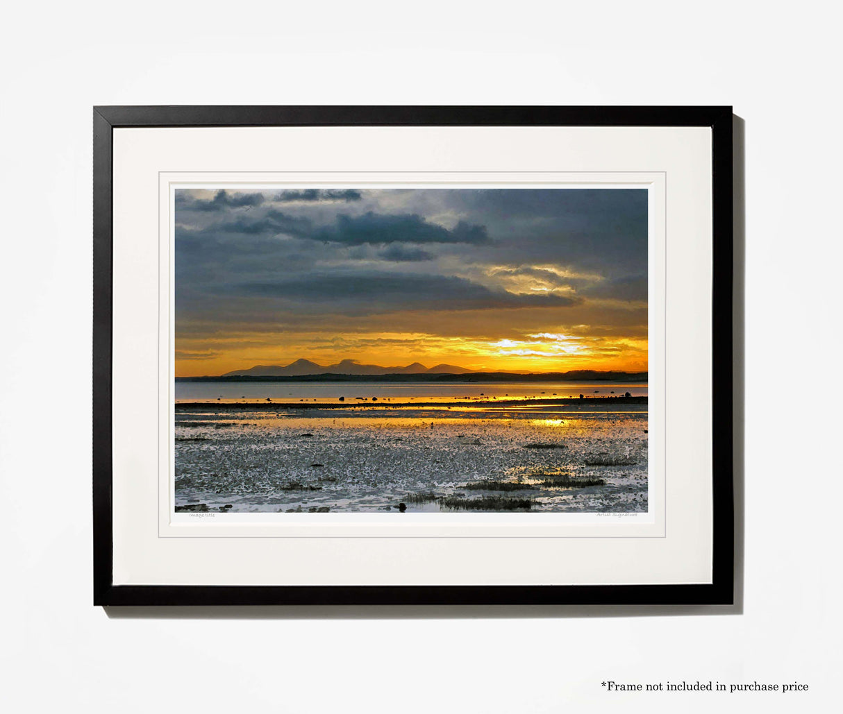 Mourne Sunset From Greyabbey