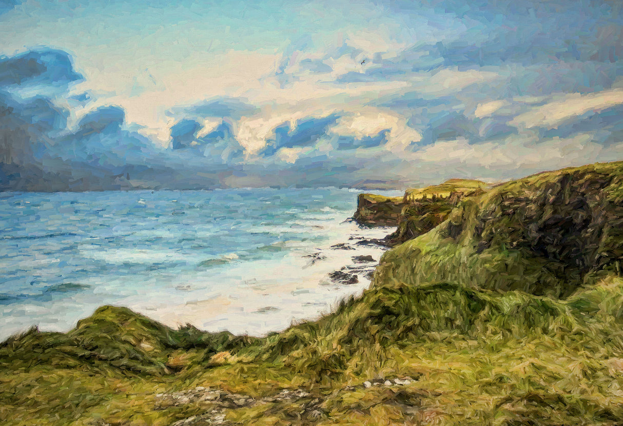 Storm Force near Dunluce Castle