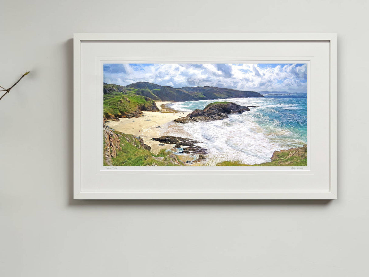 Above murder hole beach, Rosguill, Donegal