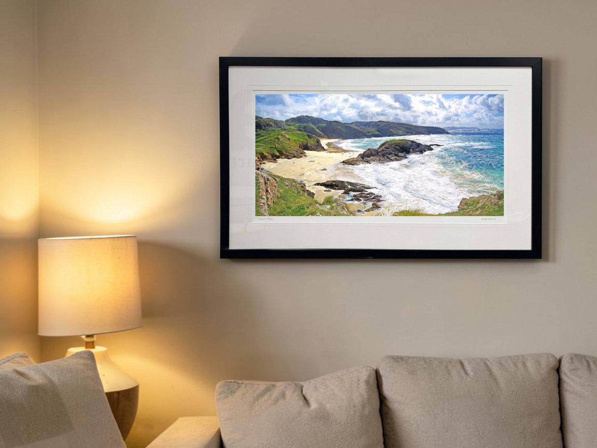 Above murder hole beach, Rosguill, Donegal