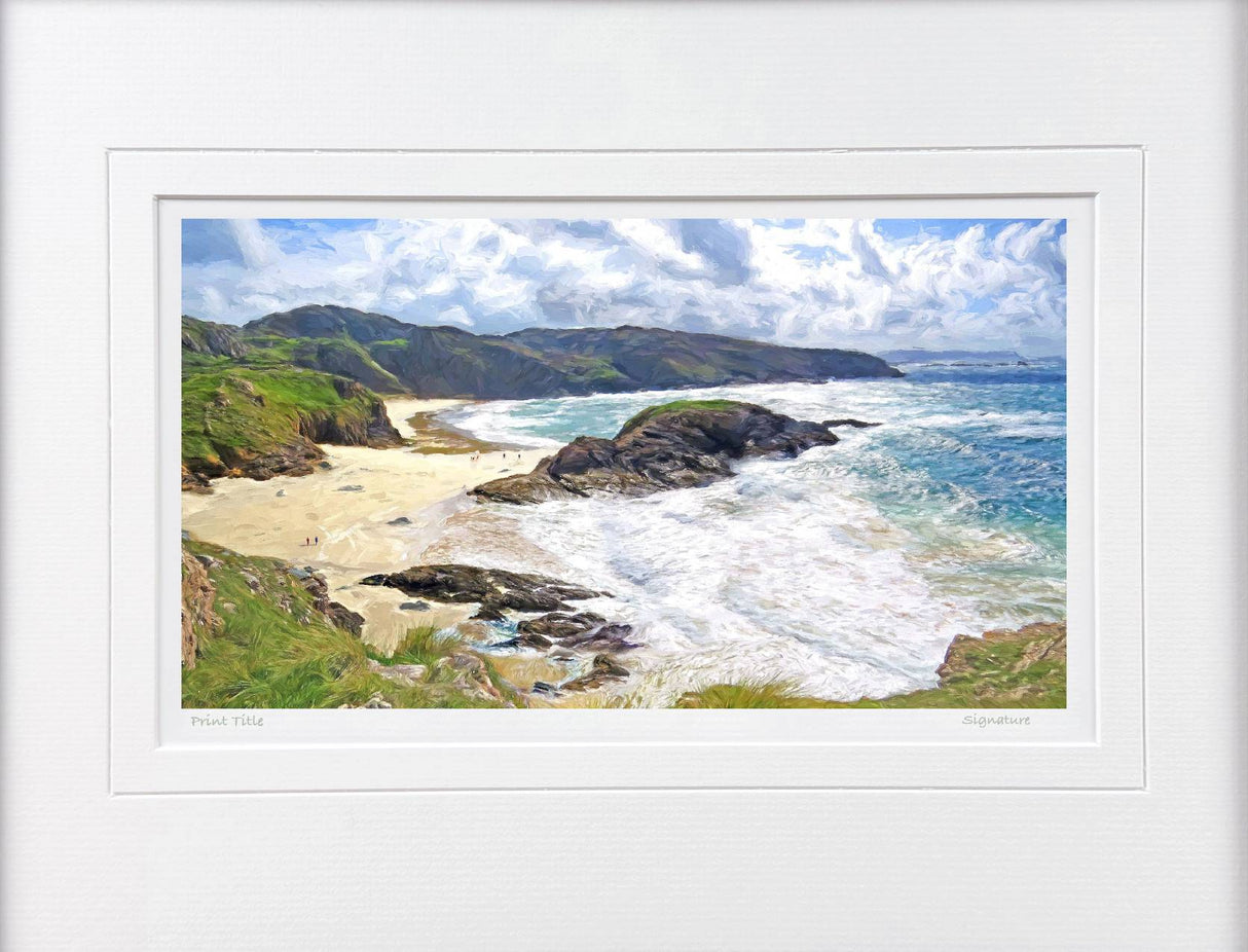 Above murder hole beach, Rosguill, Donegal