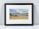 Across Marble Hill Strand, Donegal - Small - Framed