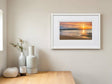 Ballyholme Sunset - signed limited edition print by Lucas Creative Art