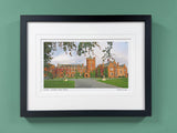 Campbell College, Belfast - Framed - Small print