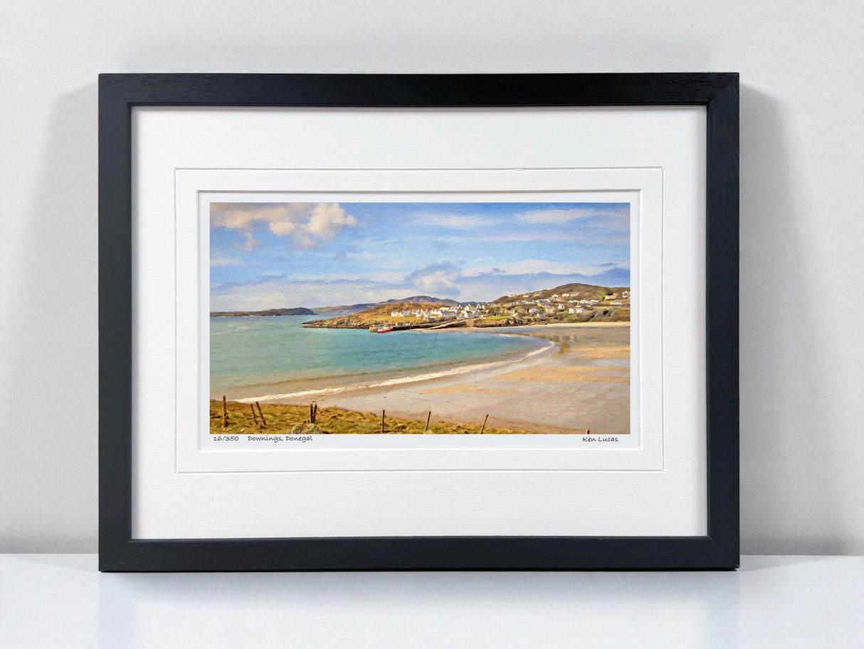 Downings, Donegal - Small - Framed