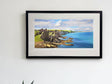 Dunluce Castle To Portrush - signed limited edition print by Lucas Creative Art