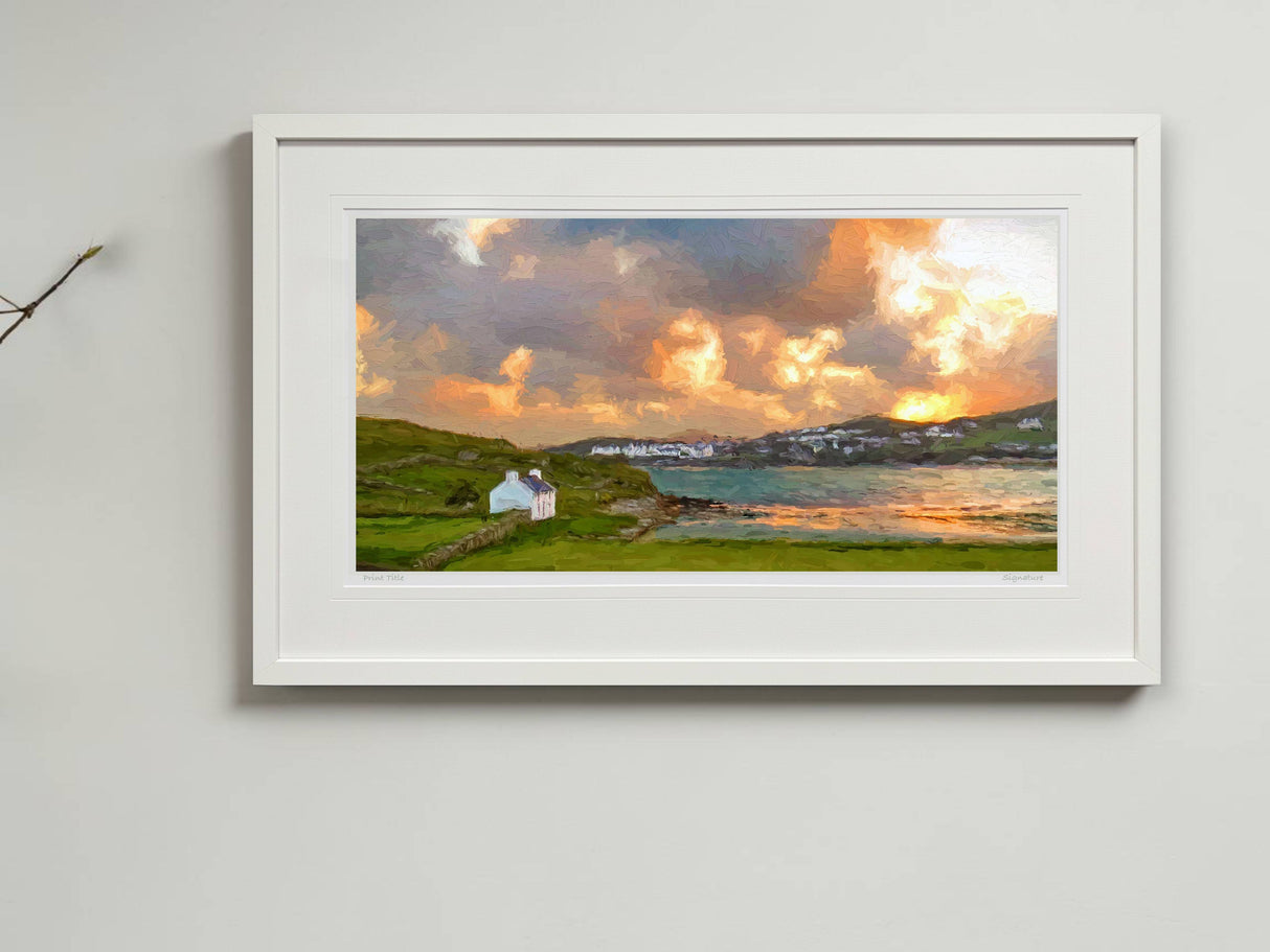 Evening sun , Rosapenna