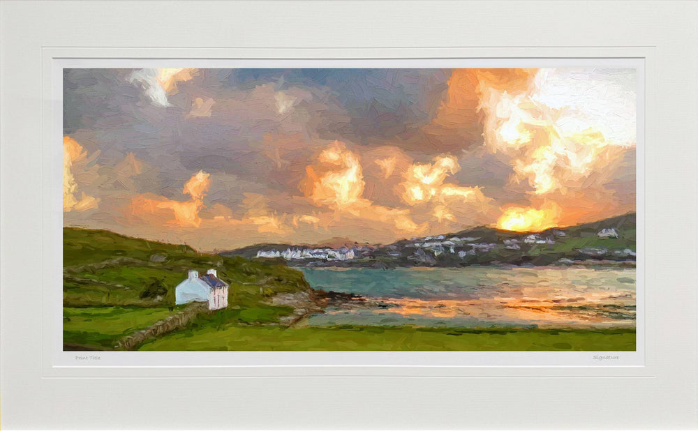 Evening sun , Rosapenna