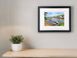 From The Bridge, Cushendun - signed limited edition print by Lucas Creative Art