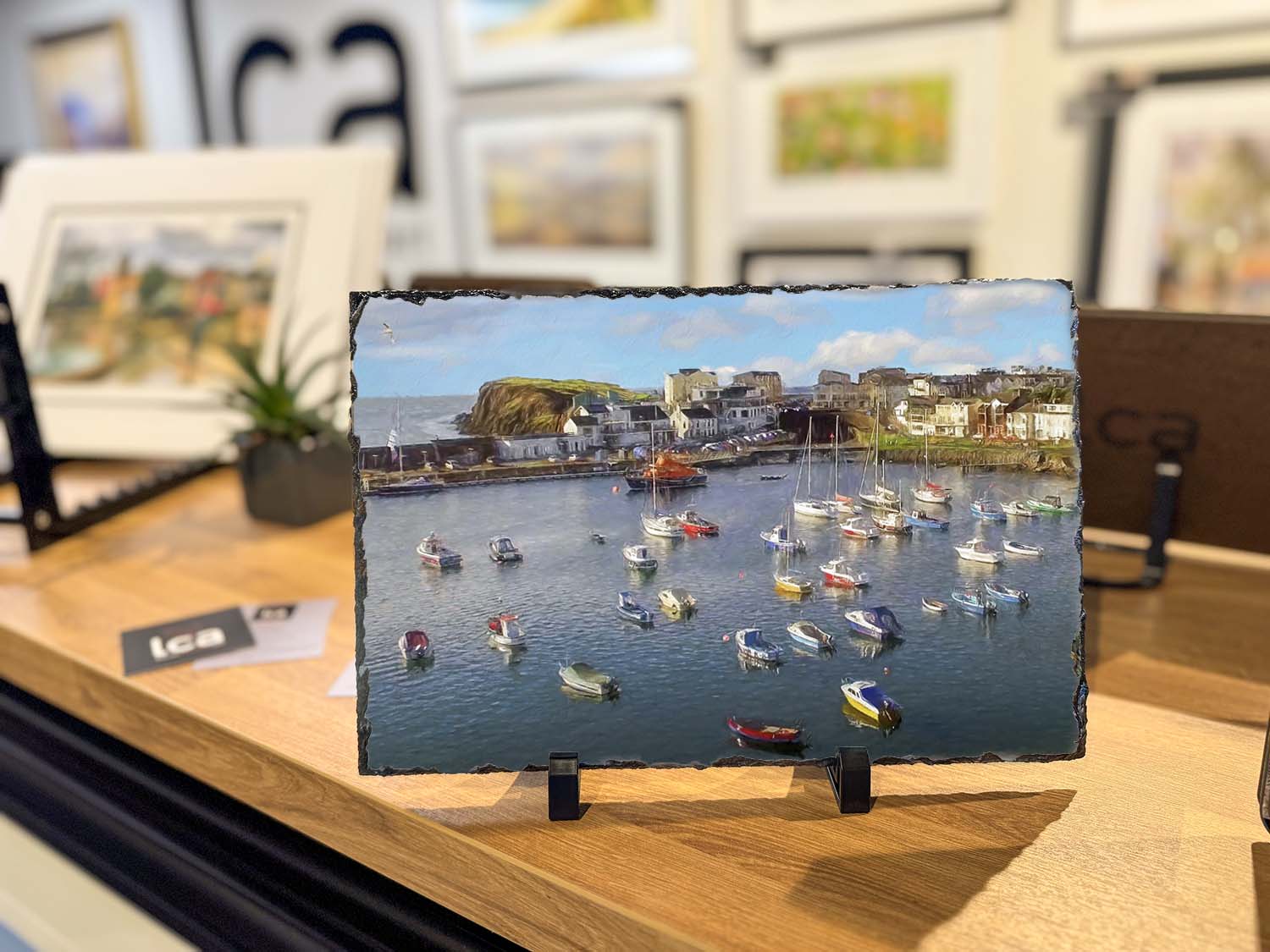 Harbour View, Portrush - Decorative Slate