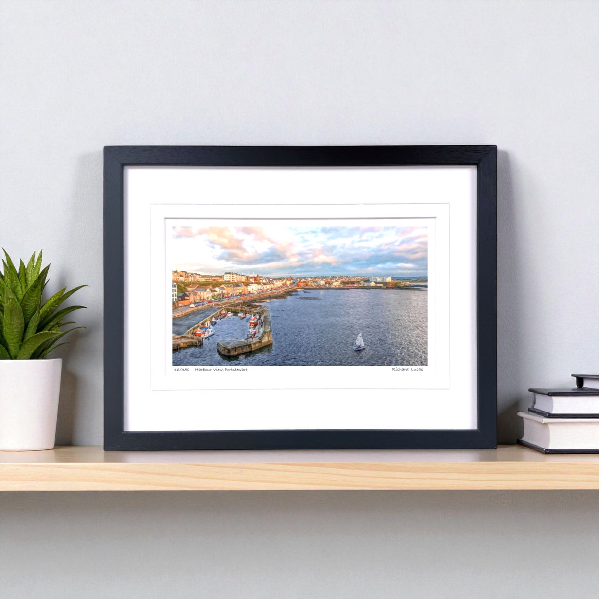 Harbour View, Portstewart - Framed - Small print