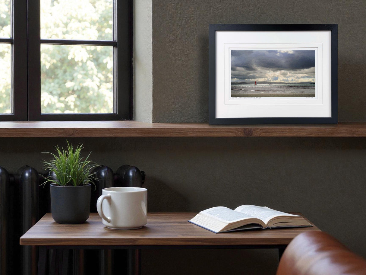 Heading Out, Downings, Donegal - Small - Framed