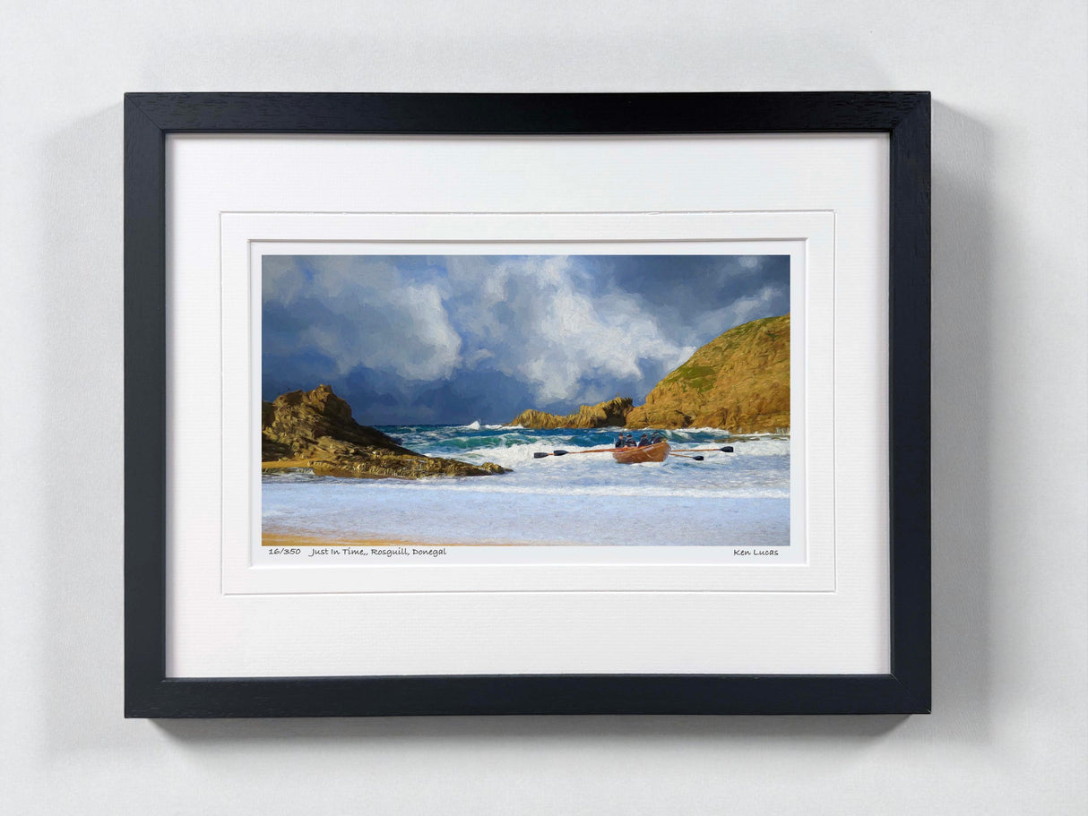 Just In Time, Rosguill, Donegal - Small - Framed
