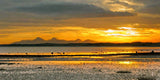 Mourne Sunset From Greyabbey