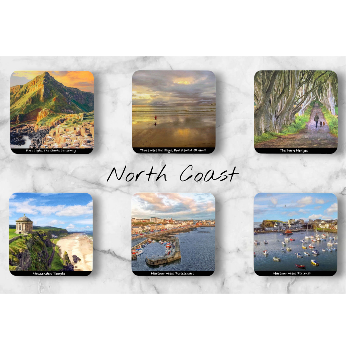 North Coast - Coasters set of six