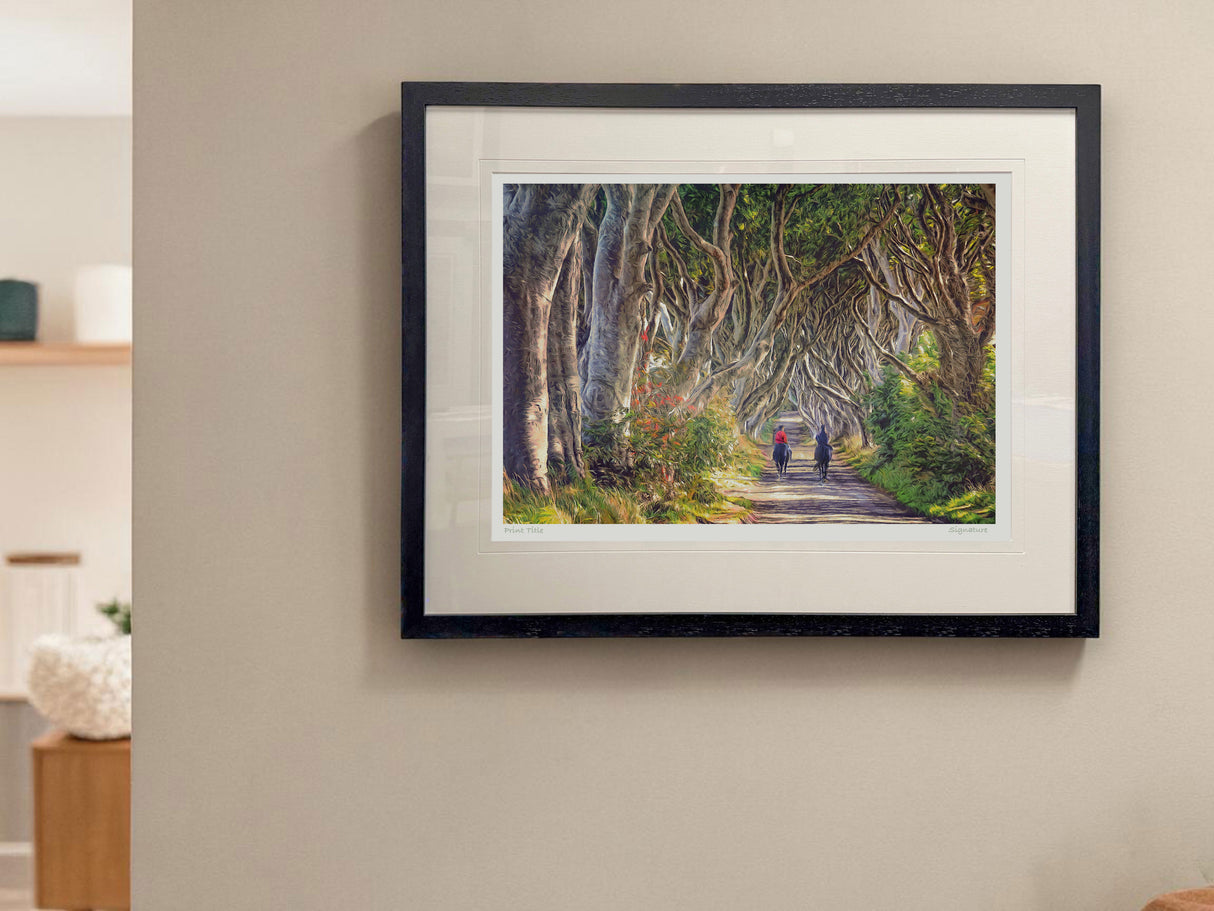 Quiet Reflection, The Dark Hedges