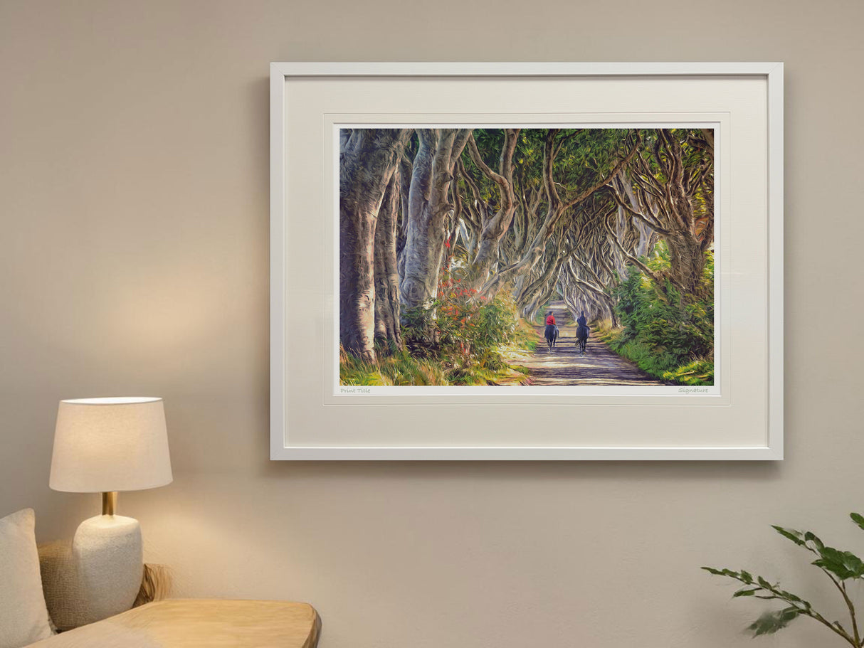 Quiet Reflection, The Dark Hedges