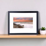Sails at Sunset, The Giants Causeway - Small - Framed