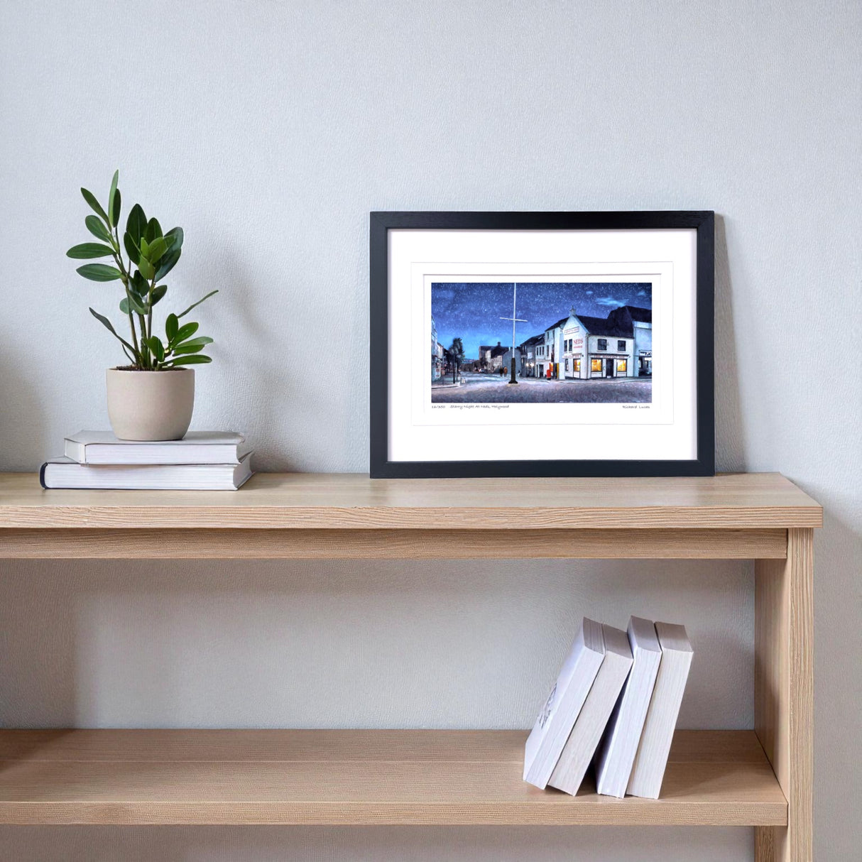 Starry Night At Ends, Holywood- Framed - Small print