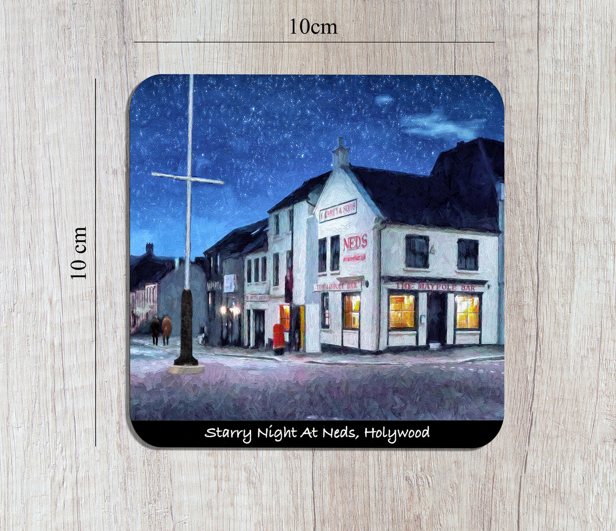 Coaster - Starry Night at Nets, Holywood