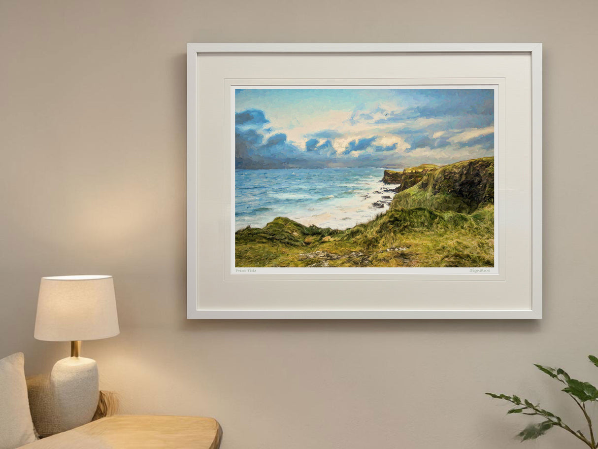 Storm Force near Dunluce Castle