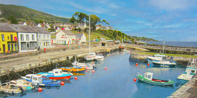 The Harbour, Carnlough - unmounted