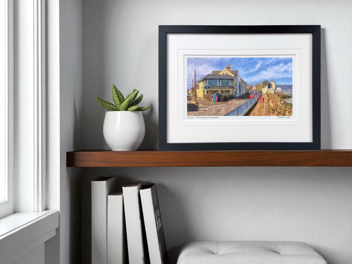 The Dirty Duck, Holywood- Framed - Small print