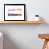 The Docks, Belfast - Framed - Small print