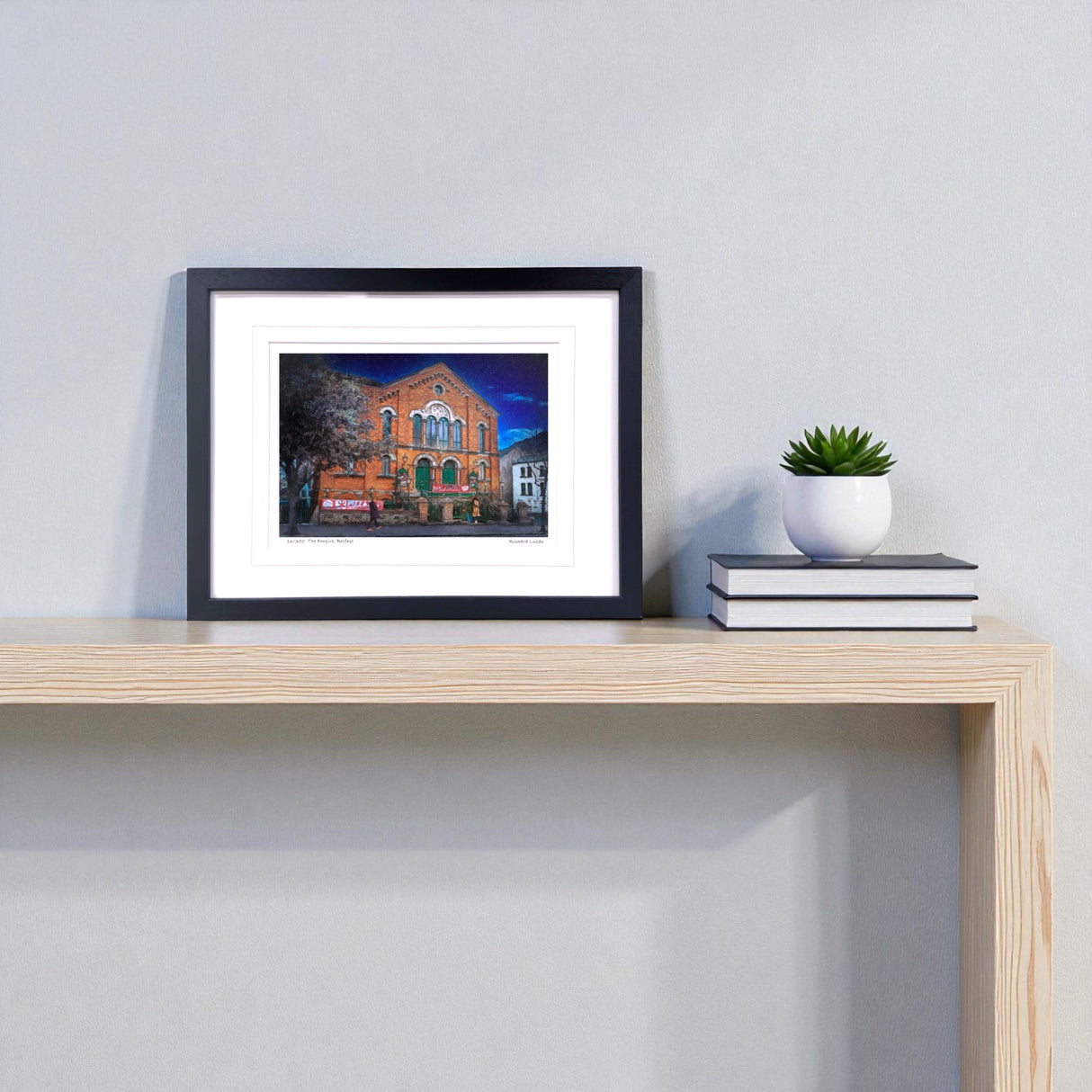 The Empire - Framed - Small print