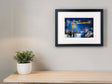 Winters Night At The Yard - signed limited edition print by Lucas Creative Art