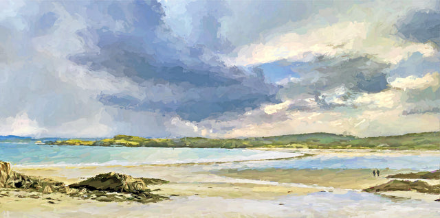 A Passing Shower, Marble Hill - signed limited edition print by Lucas Creative Art