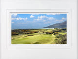 A Putt For Par, The 4th, Royal County Down - signed limited edition print by Lucas Creative Art