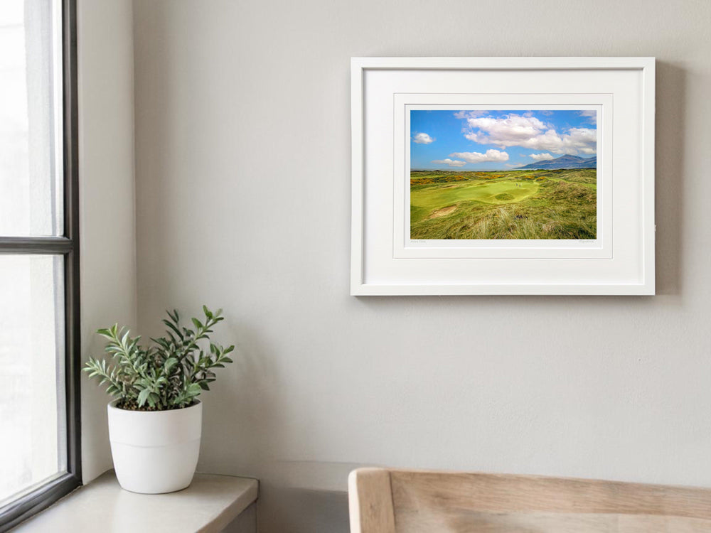 A Round To Remember, Royal County Down - signed limited edition print by Lucas Creative Art