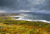 A Shower Coming, Brinlack, Gweedore - signed limited edition print by Lucas Creative Art