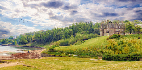A Walk In Crawfordsburn - signed limited edition print by Lucas Creative Art