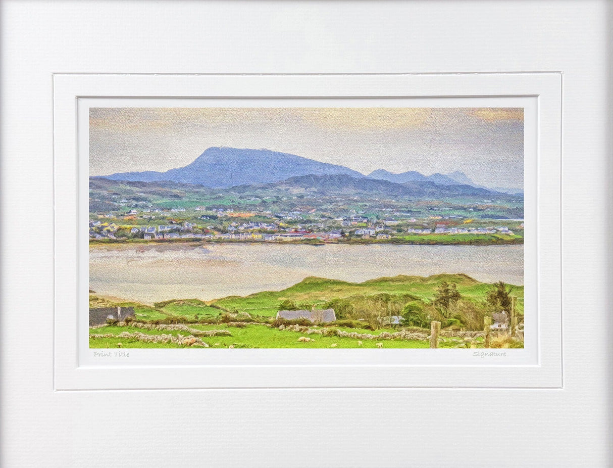 Across To Dunfanaghy - signed limited edition print by Lucas Creative Art