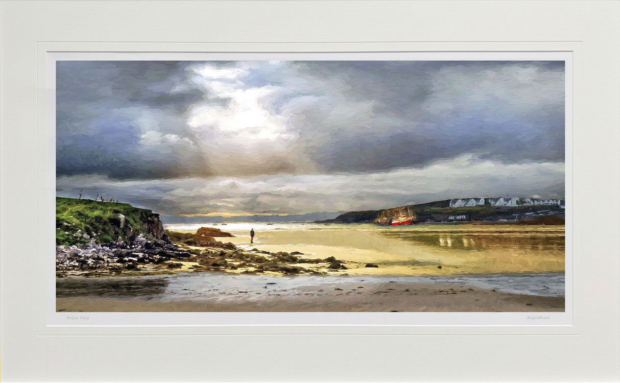 After The Rain, Rosapenna - signed limited edition print by Lucas Creative Art