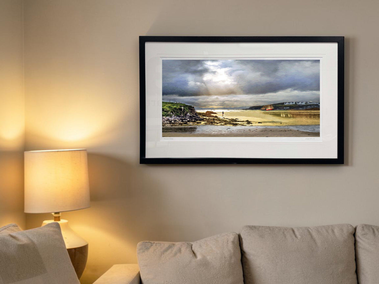 After The Rain, Rosapenna - signed limited edition print by Lucas Creative Art