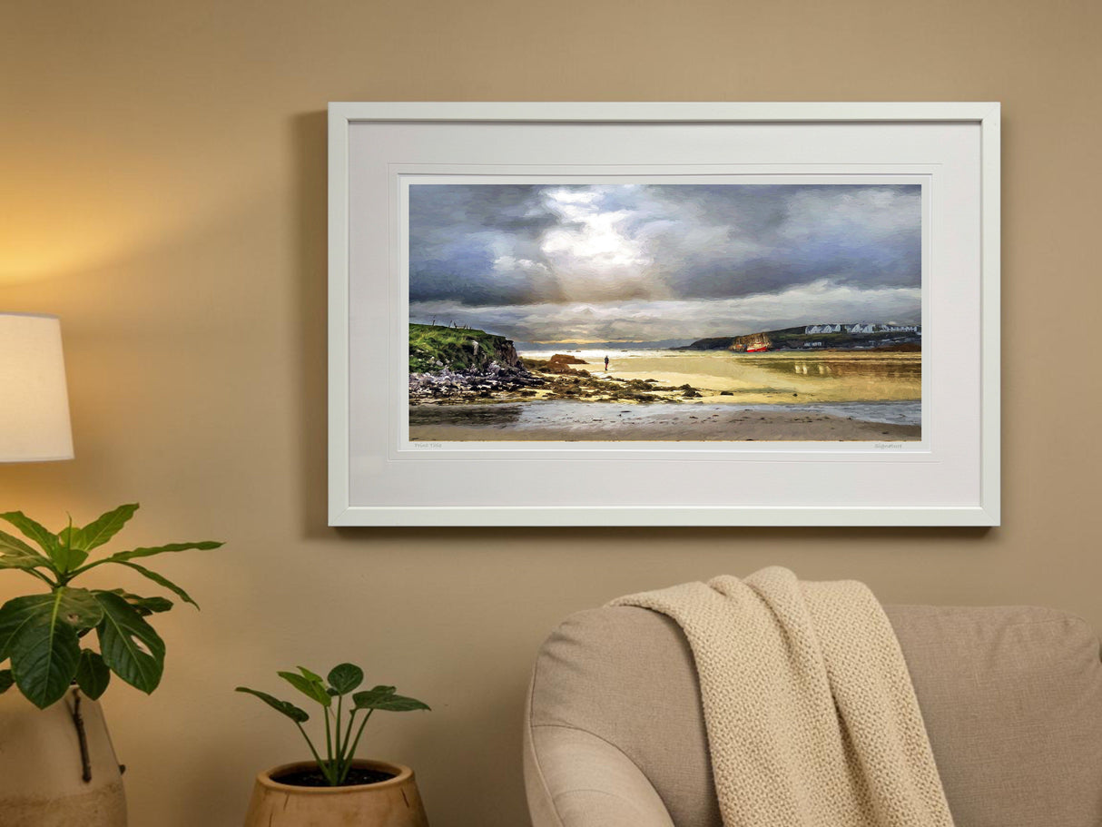 After The Rain, Rosapenna - signed limited edition print by Lucas Creative Art