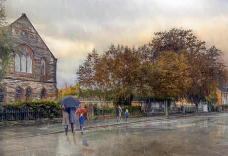 Another Day, Belmont - signed limited edition print by Lucas Creative Art