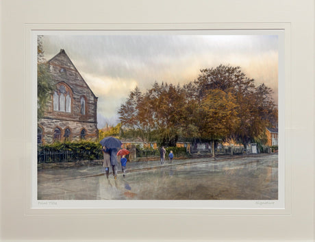 Another Day, Belmont - signed limited edition print by Lucas Creative Art