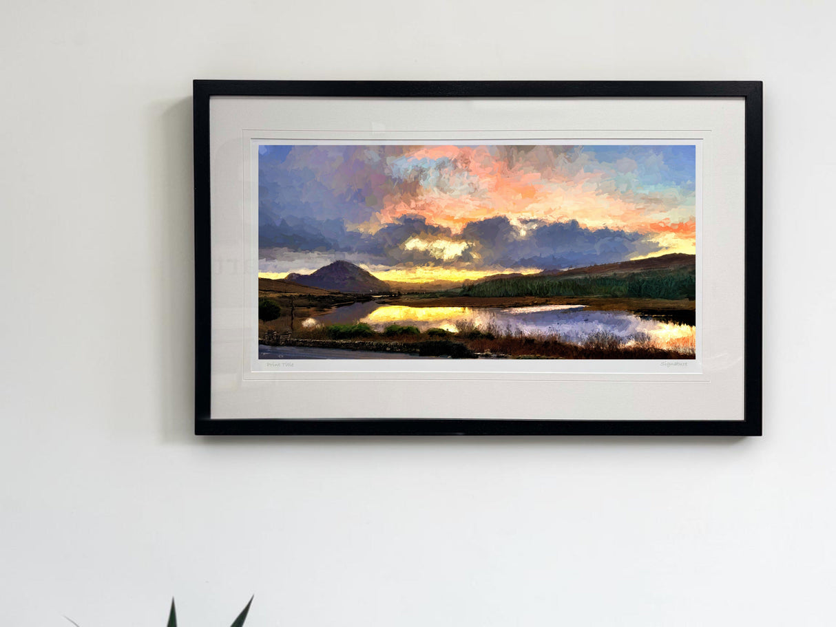 Another Day, Gweedore - signed limited edition print by Lucas Creative Art