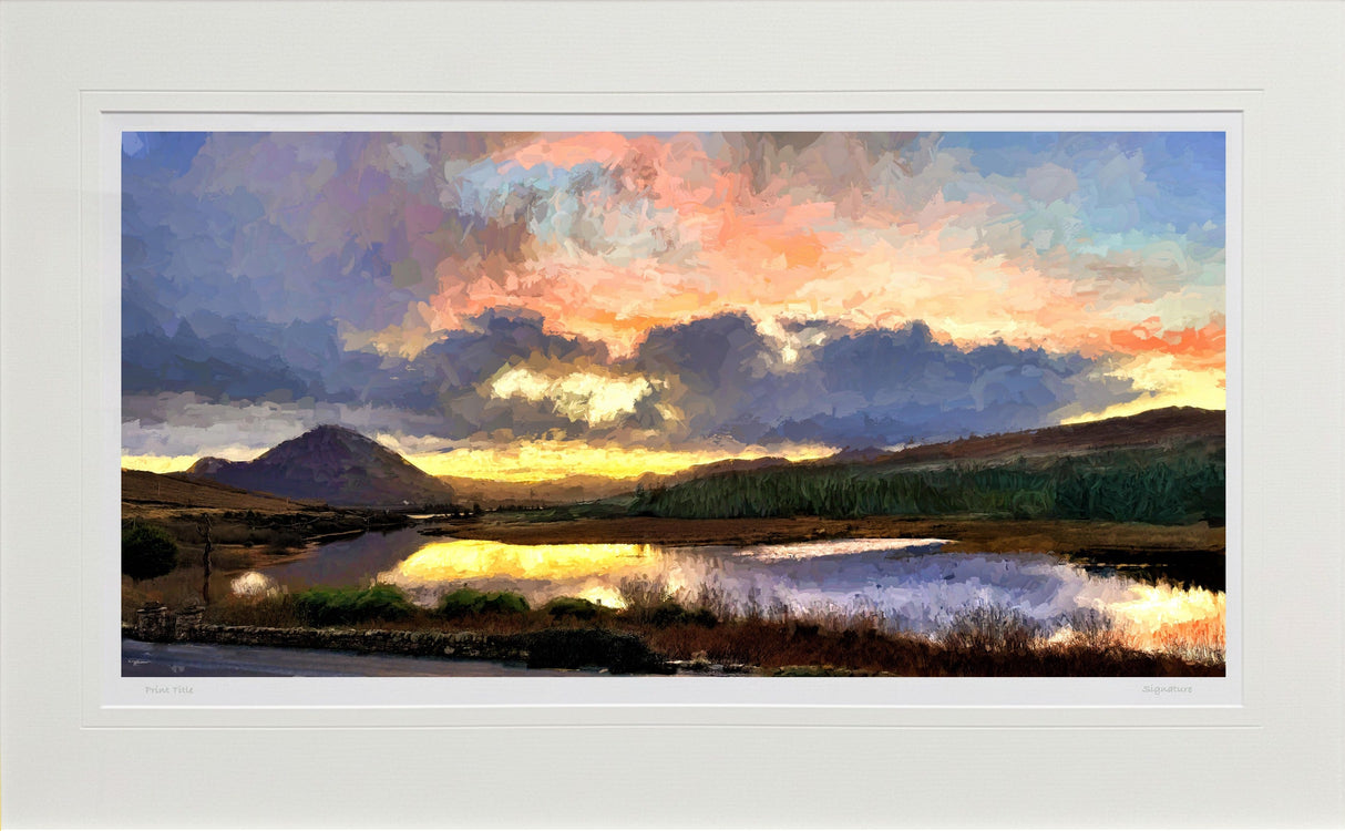 Another Day, Gweedore - signed limited edition print by Lucas Creative Art
