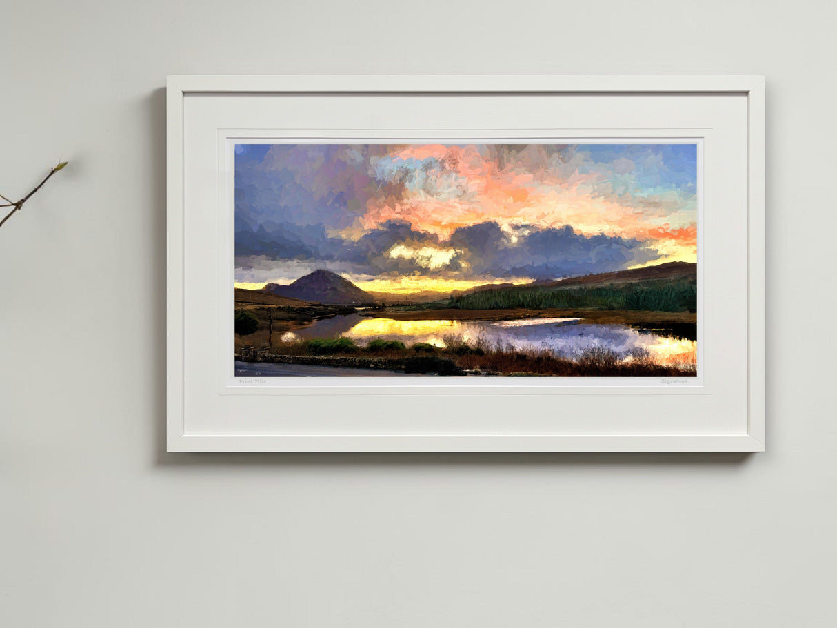 Another Day, Gweedore - signed limited edition print by Lucas Creative Art