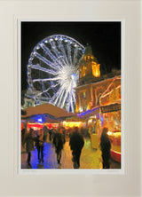 At The Continental Market, Belfast - Print Only