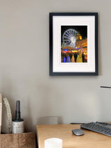 At The Continental Market, Belfast - Small Framed Black