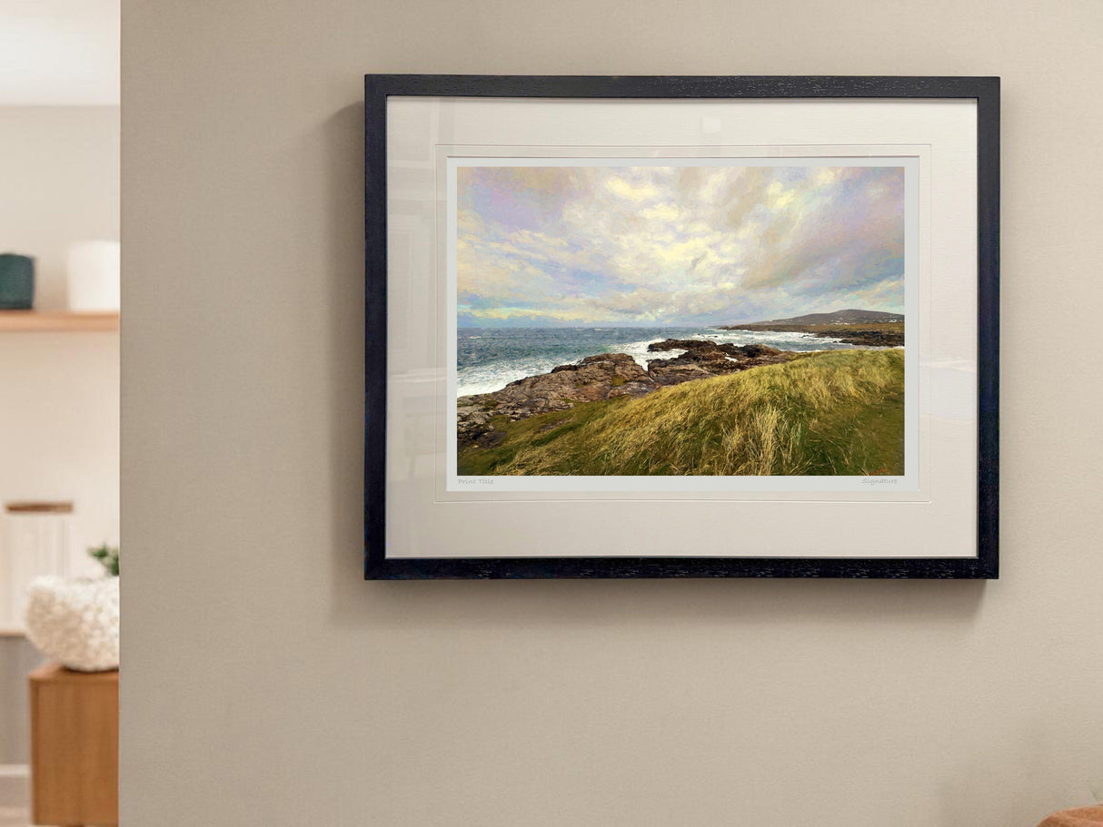 Atlantic Way, Glassagh, Donegal - signed limited edition print by Lucas Creative Art