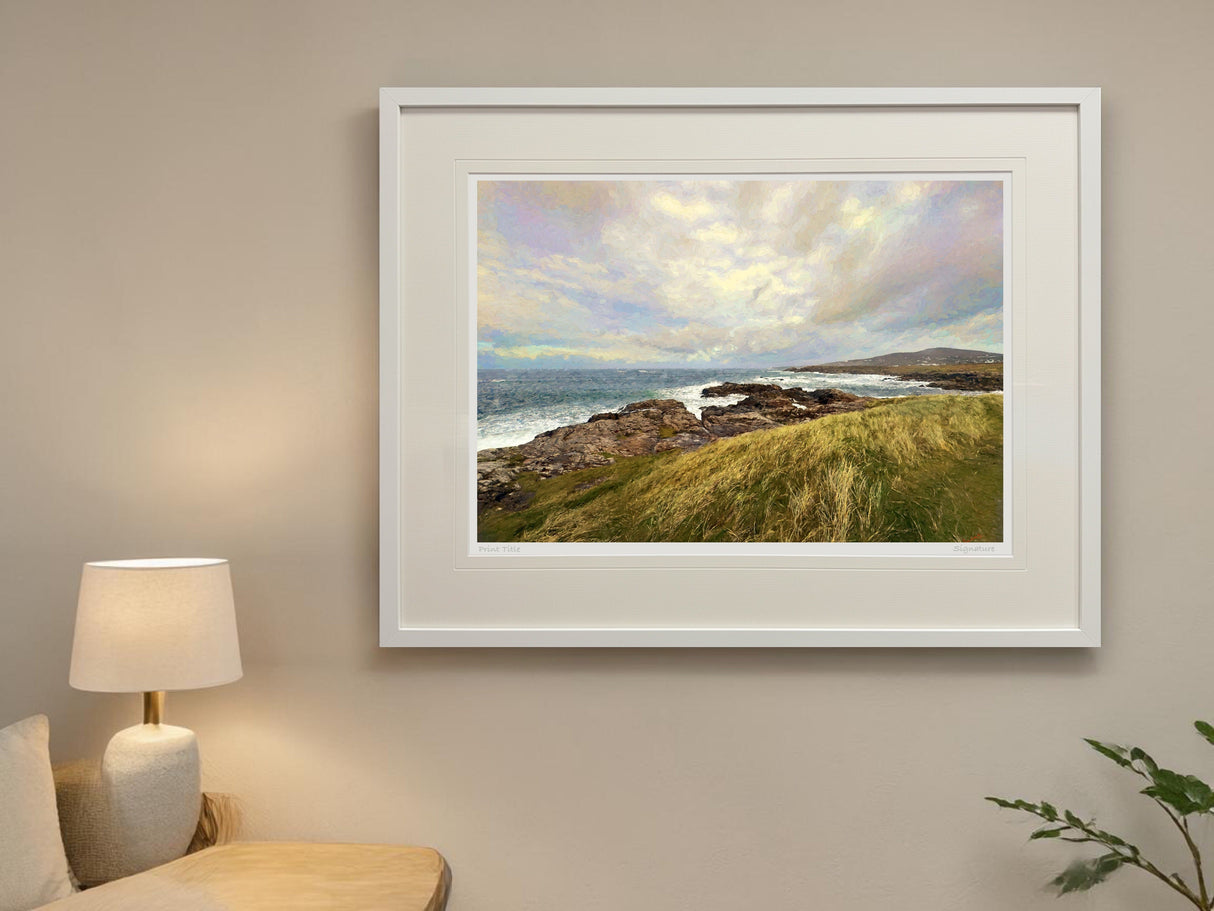 Atlantic Way, Glassagh, Donegal - signed limited edition print by Lucas Creative Art