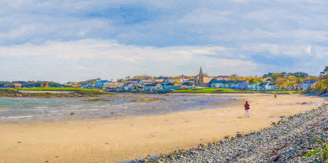 Ballywalter - signed limited edition print by Lucas Creative Art